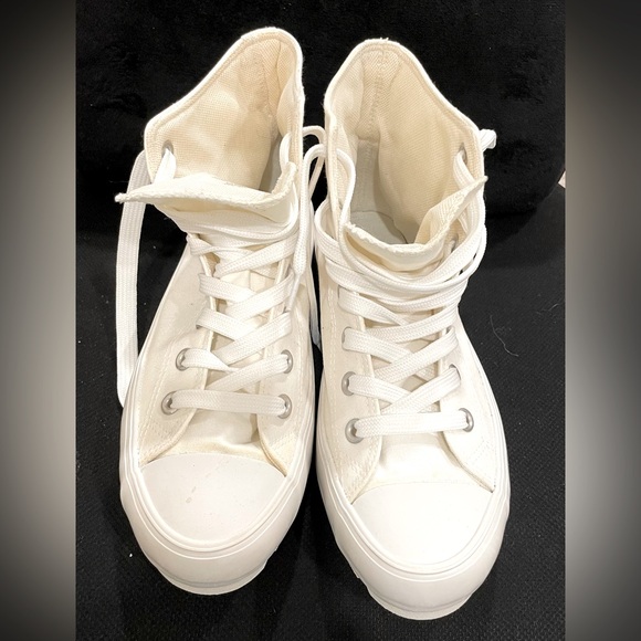 High Top Canvas Sneaker Boots - Picture 2 of 5